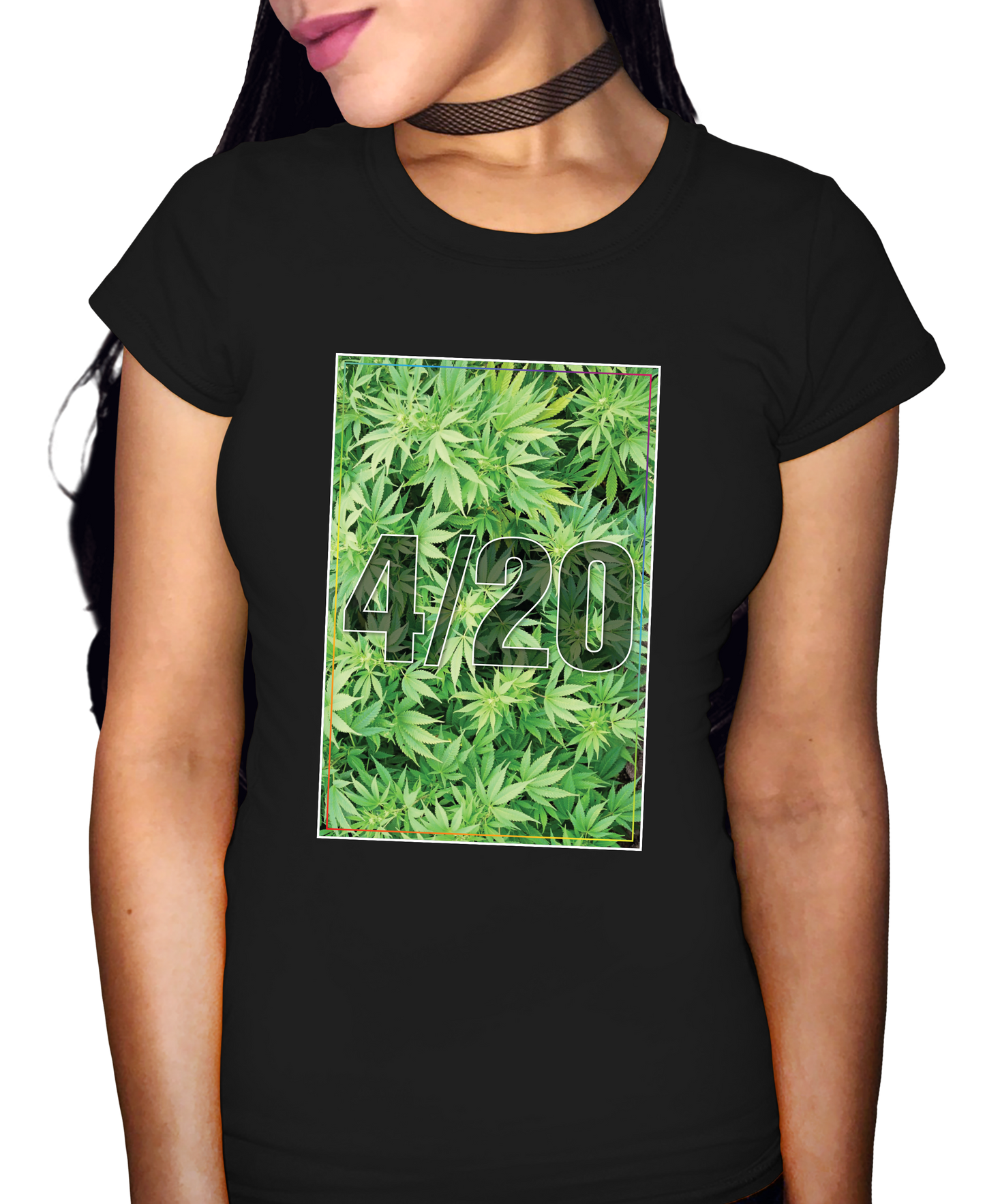 420 Photo Adult Short Sleeve Tee