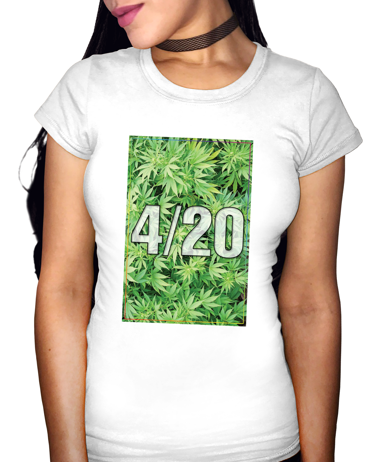 420 Photo Adult Short Sleeve Tee