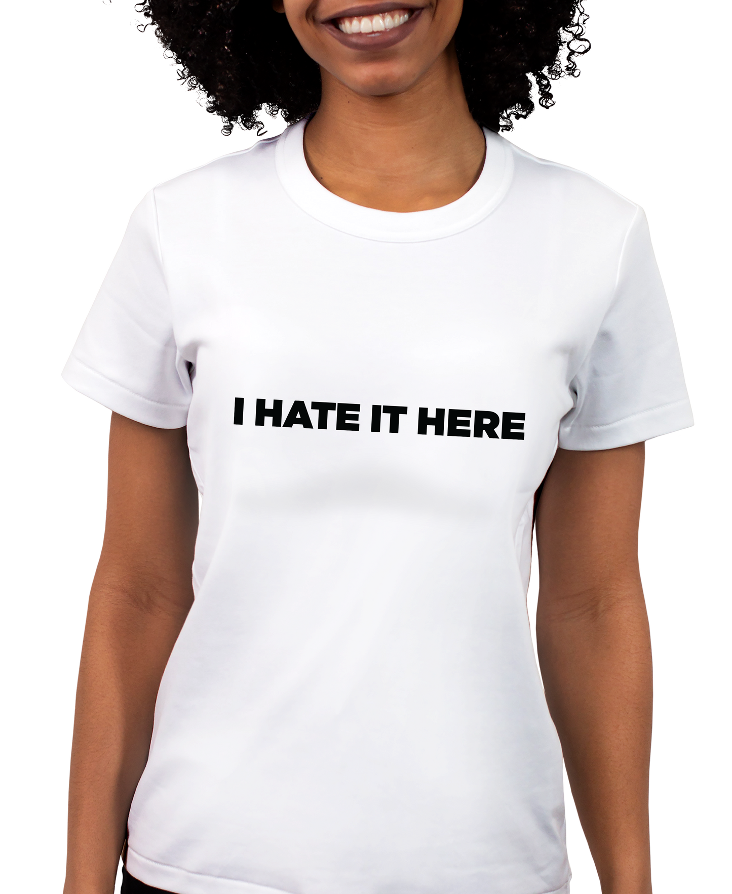 I Hate It Here Adult Short Sleeve Tee