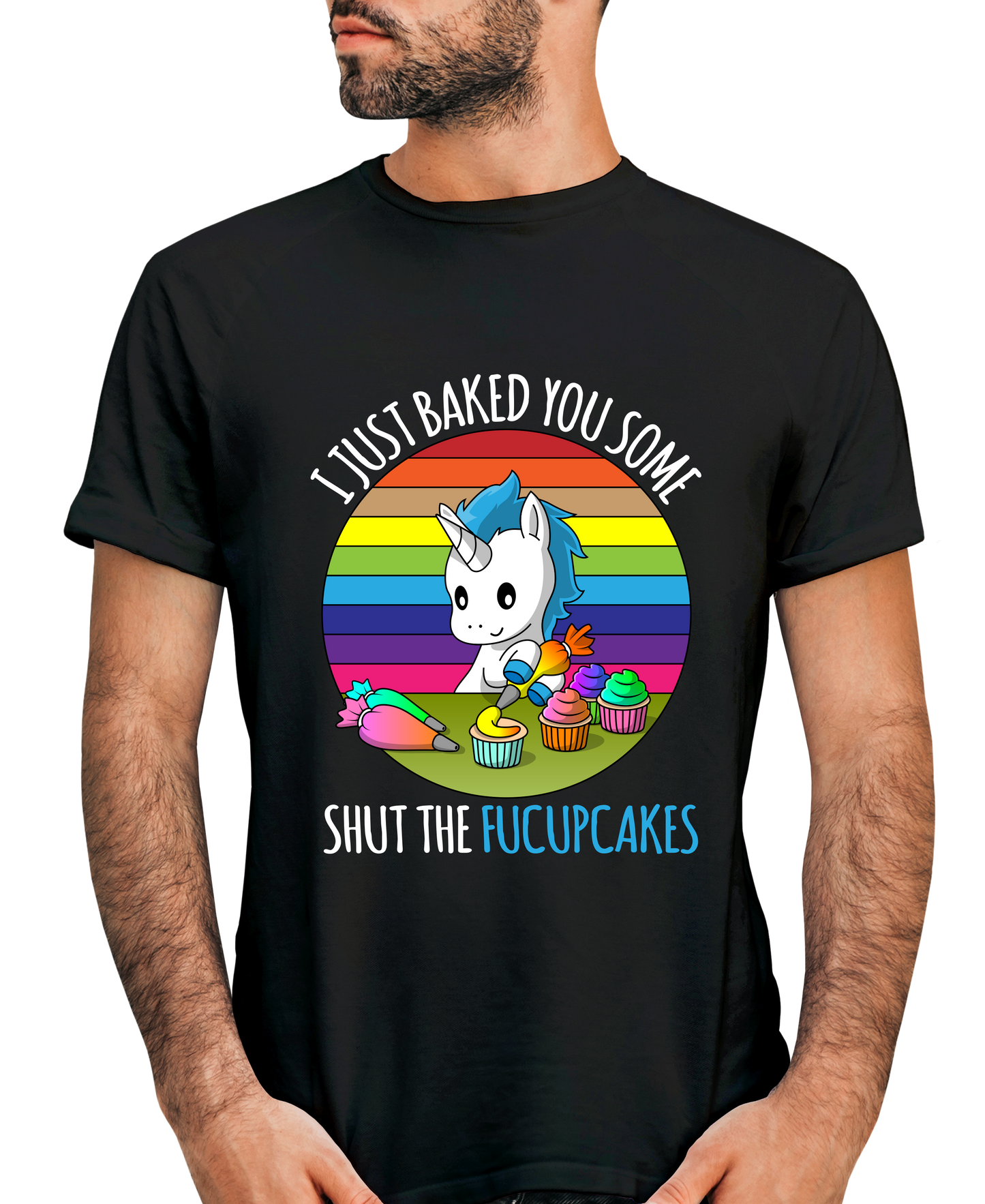 Shut The Fucupcakes Adult Short Sleeve Tee