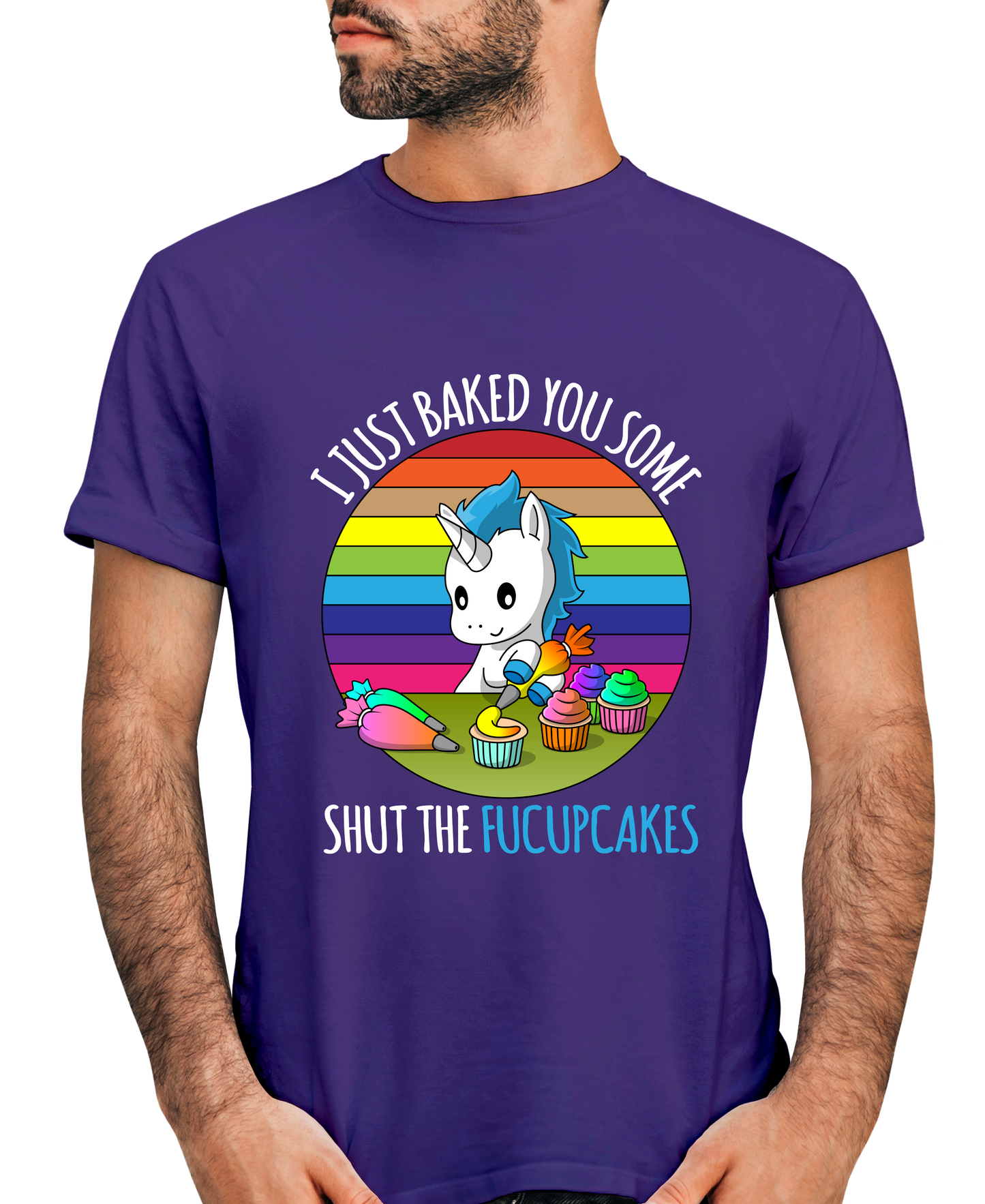 Shut The Fucupcakes Adult Short Sleeve Tee