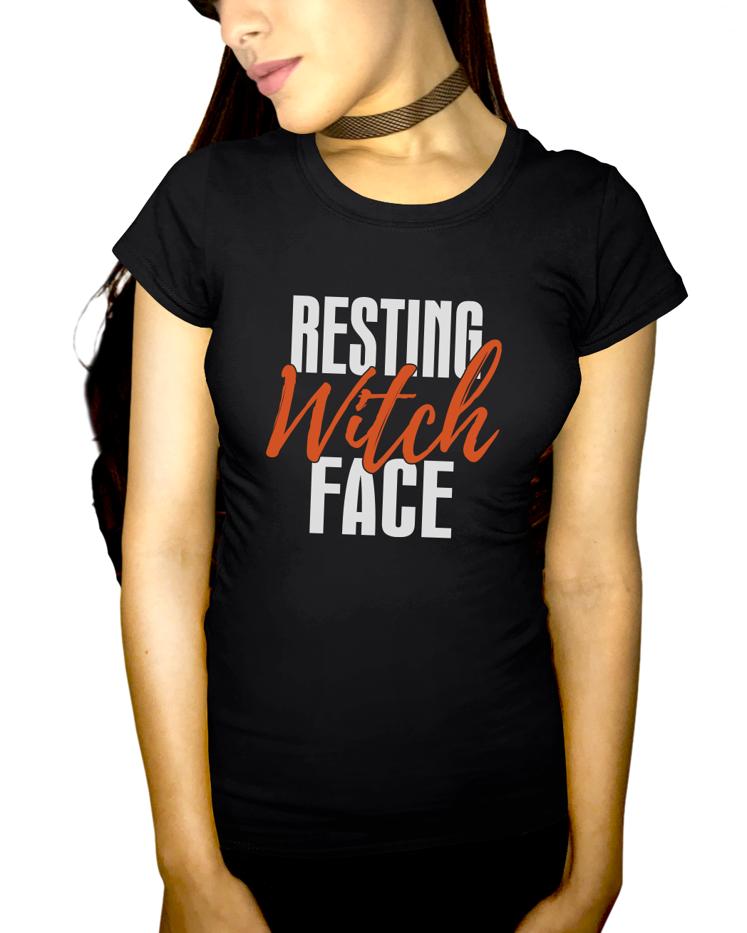Resting Witch Face Adult Short Sleeve Tee