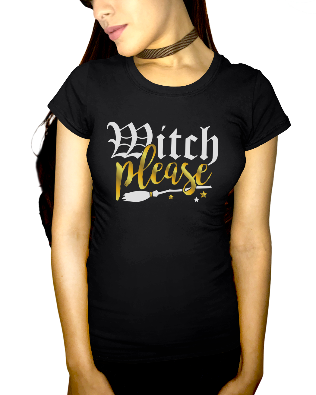 Witch Please Adult Short Sleeve Tee
