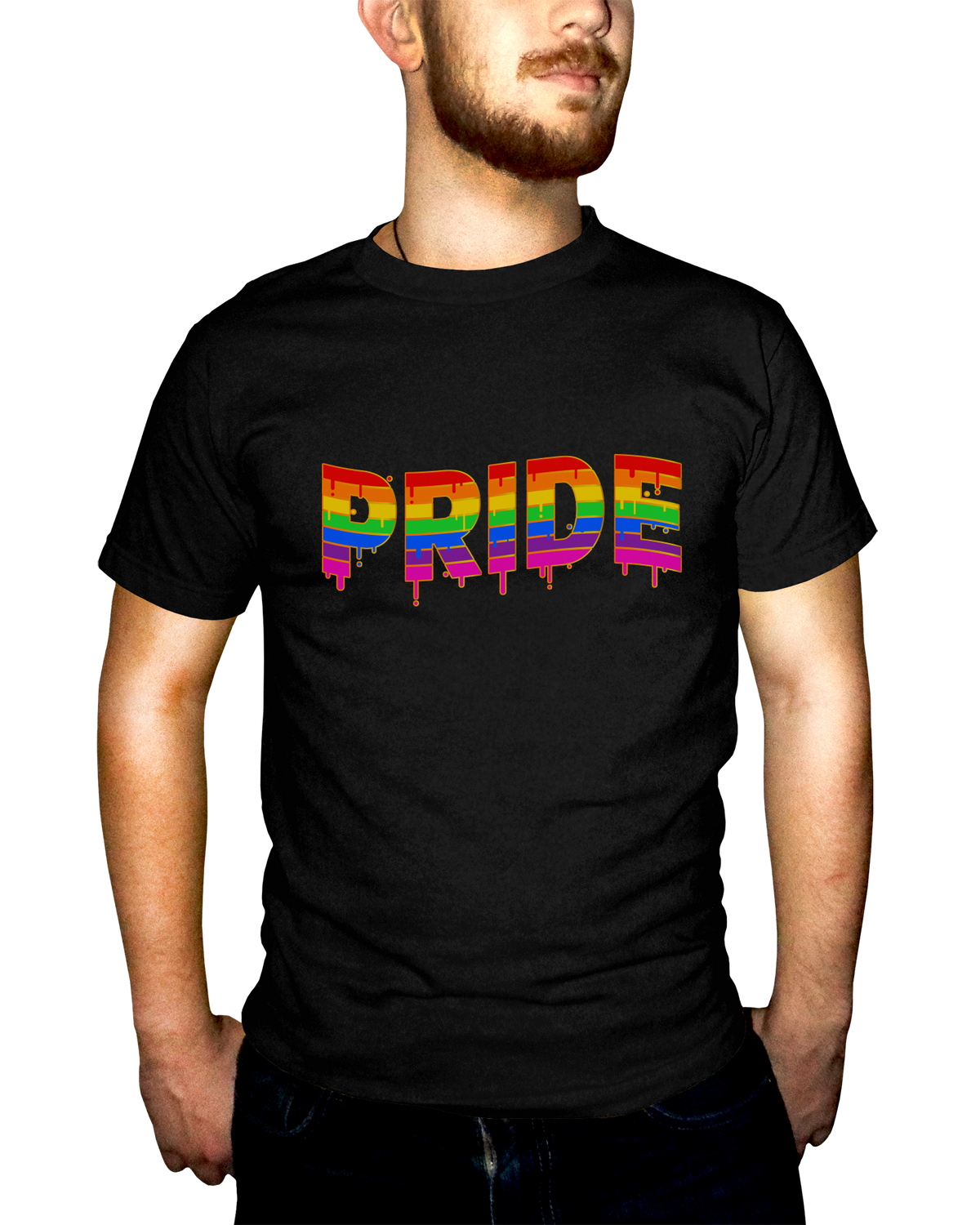 Pride Drips Adult Short Sleeve Tee
