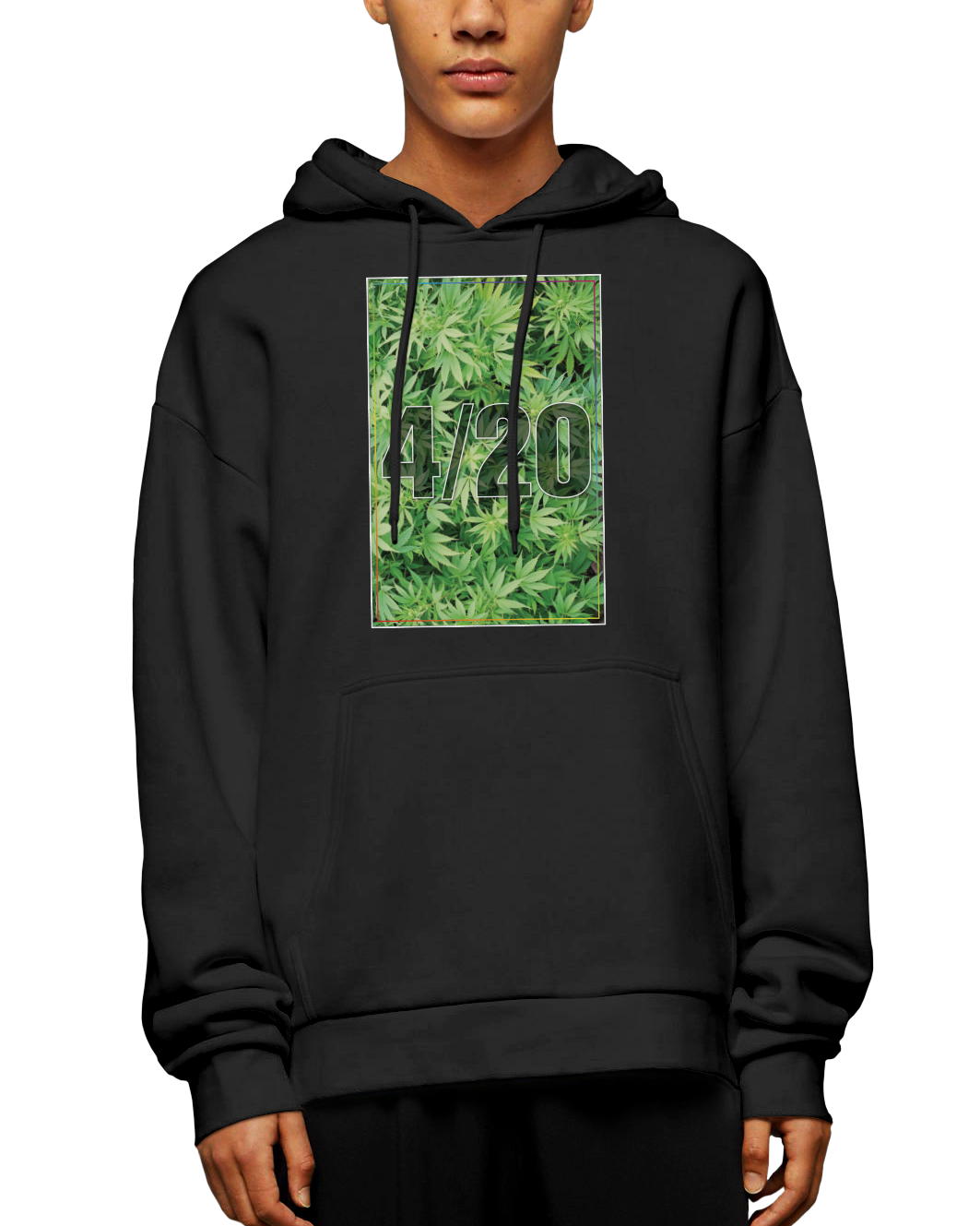 420 Photo Adult Pullover Hoodie