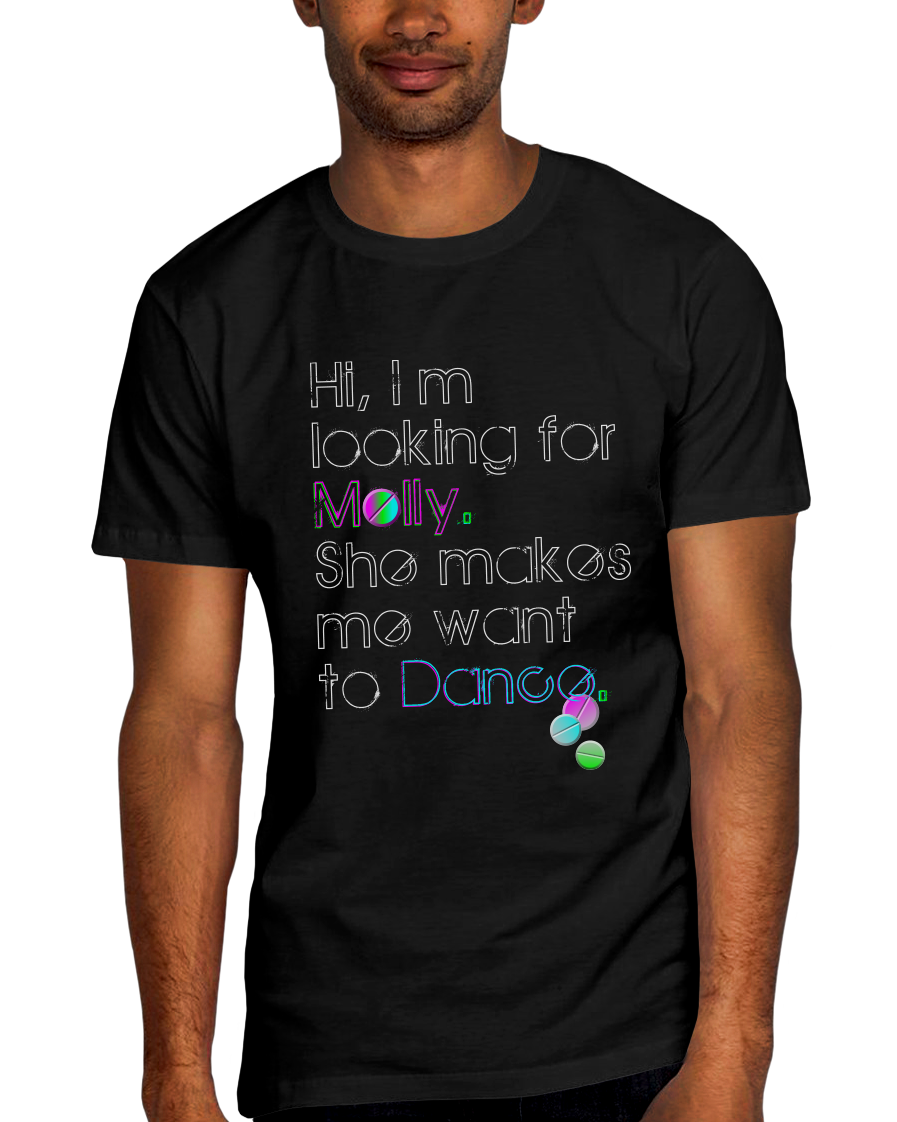 Looking For Molly Adult Short Sleeve Tee