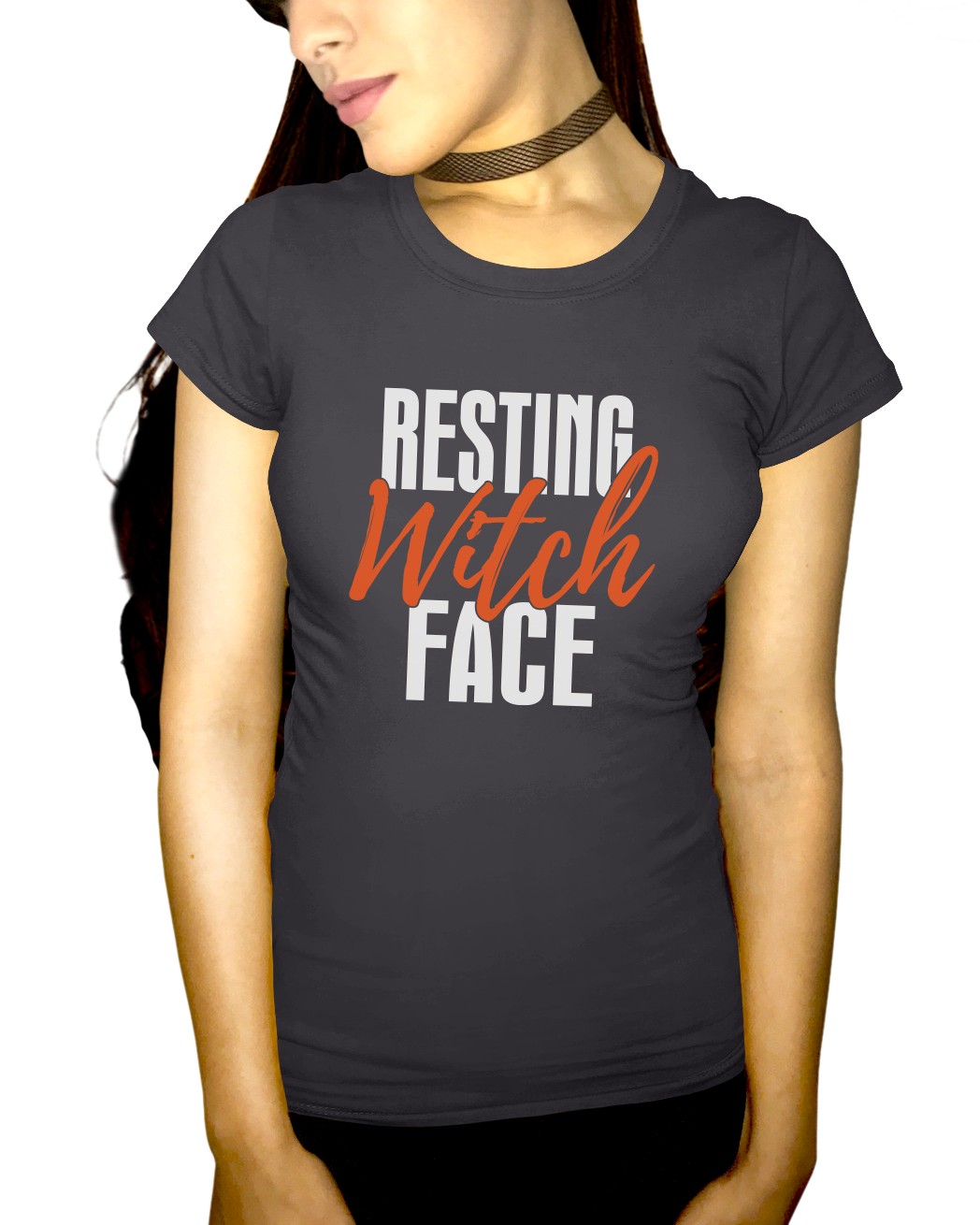 Resting Witch Face Adult Short Sleeve Tee