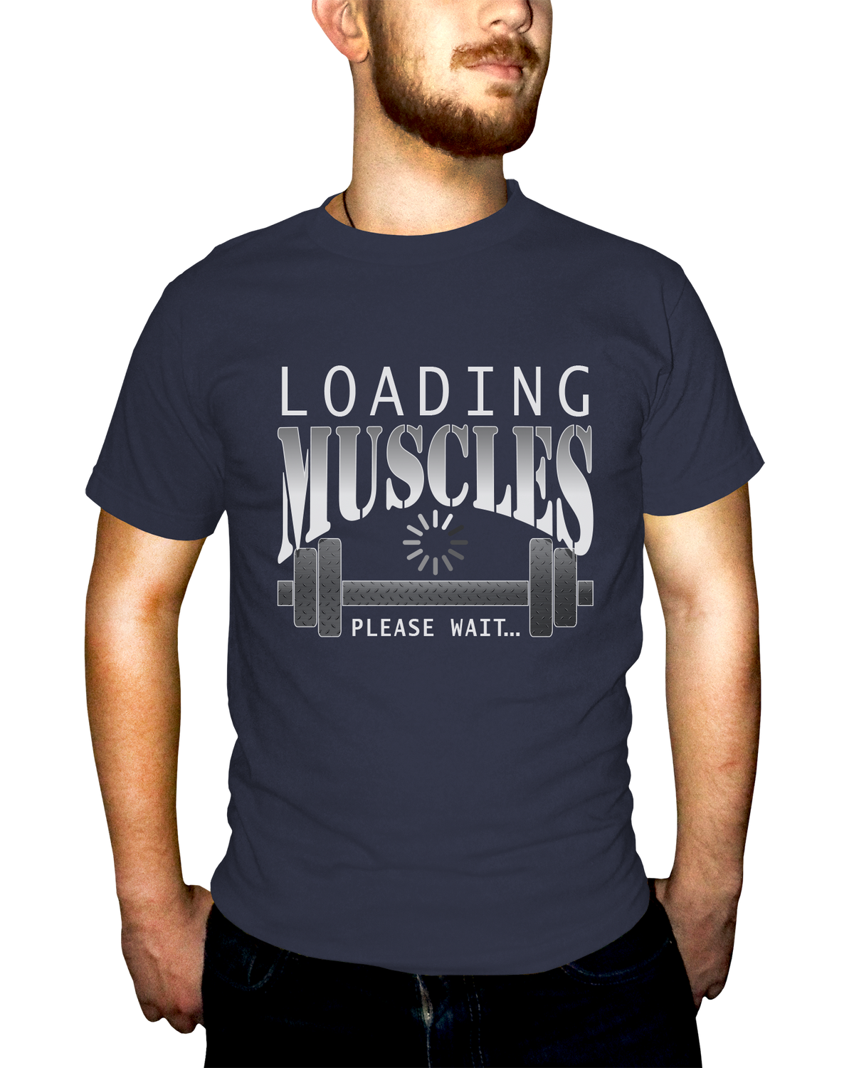Loading Muscles Adult Short Sleeve Tee