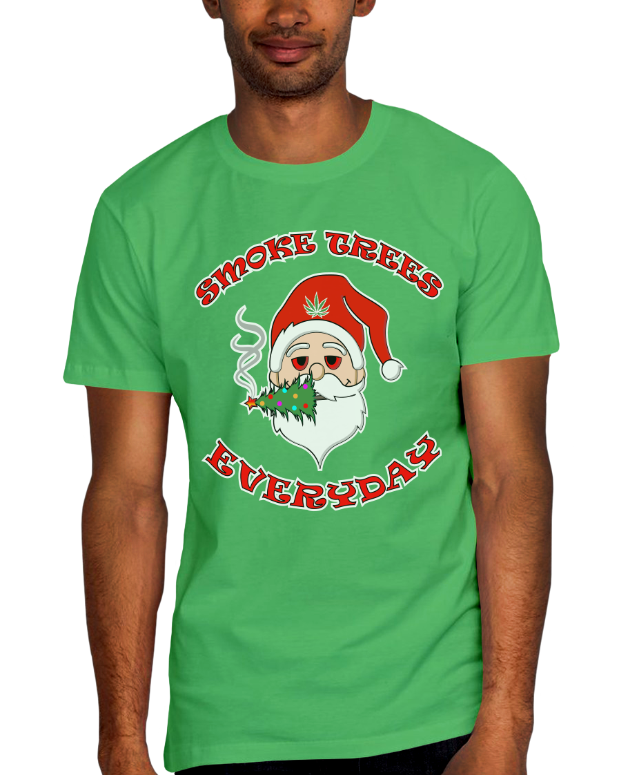 Smoke Trees Everyday Adult Short Sleeve Tee