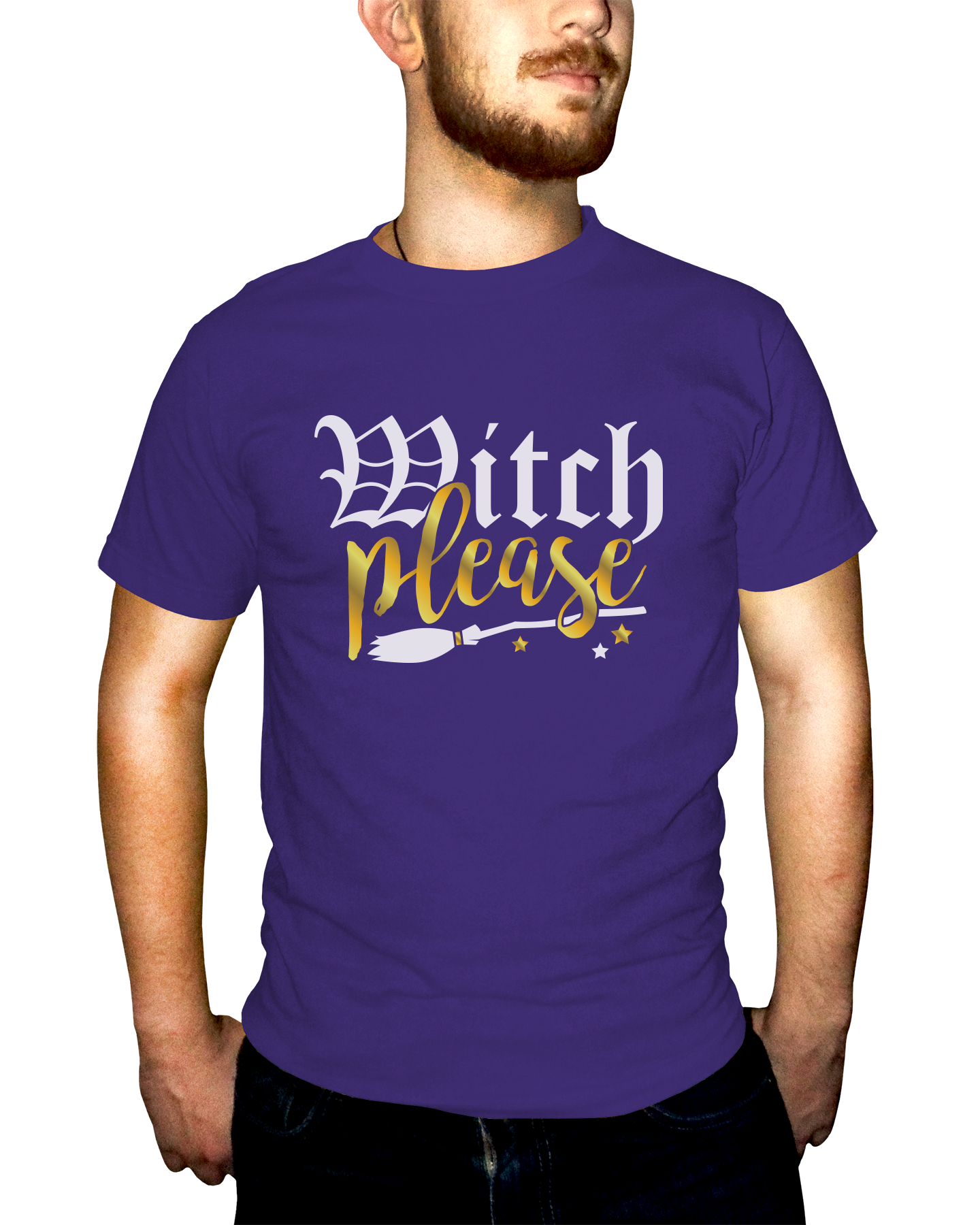 Witch Please Adult Short Sleeve Tee