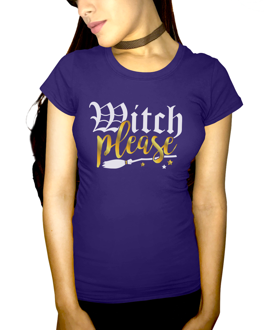 Witch Please Adult Short Sleeve Tee