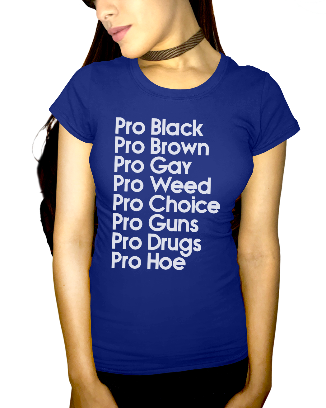Pro Black Pro Brown List Adult Short Sleeve Tee