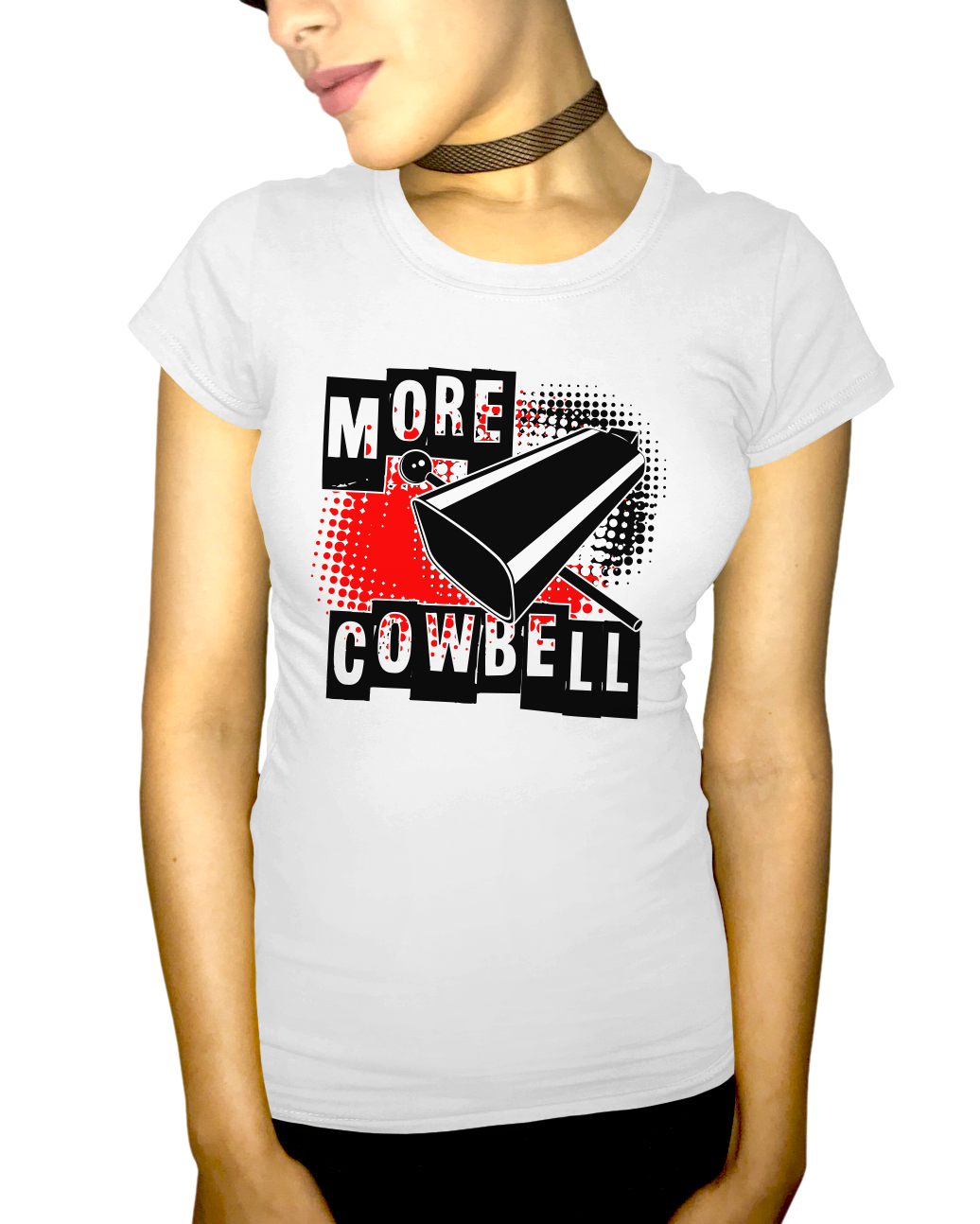 More Cowbell Adult Short Sleeve Tee
