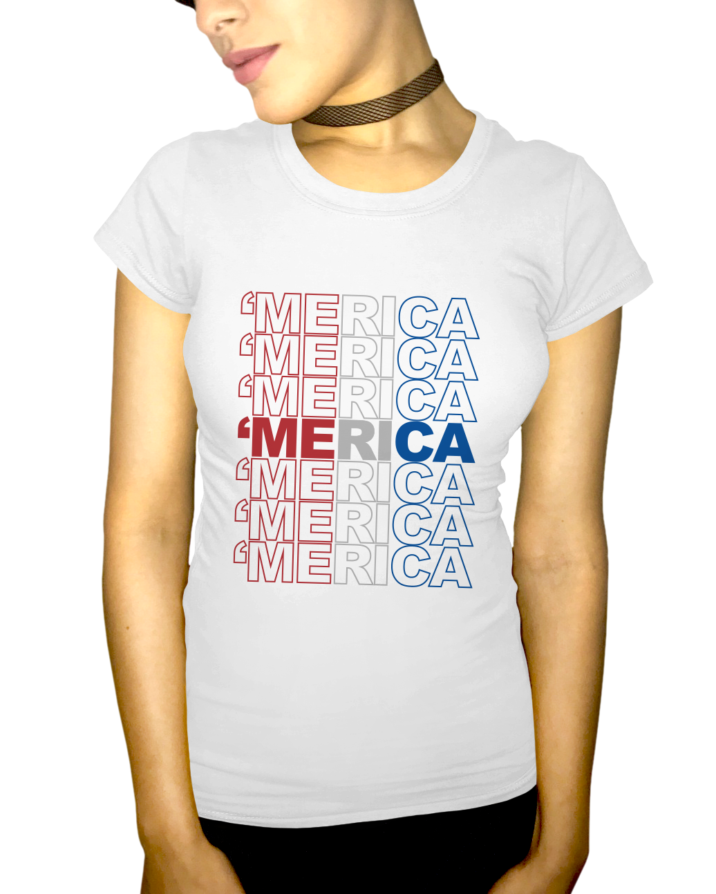 Merica Bag Adult Short Sleeve Tee