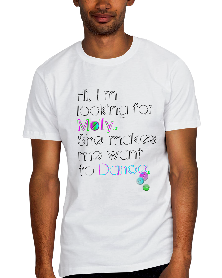 Looking For Molly Adult Short Sleeve Tee