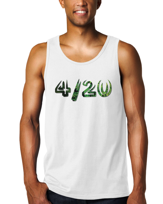 420 Smoke Screen Adult Tank Top
