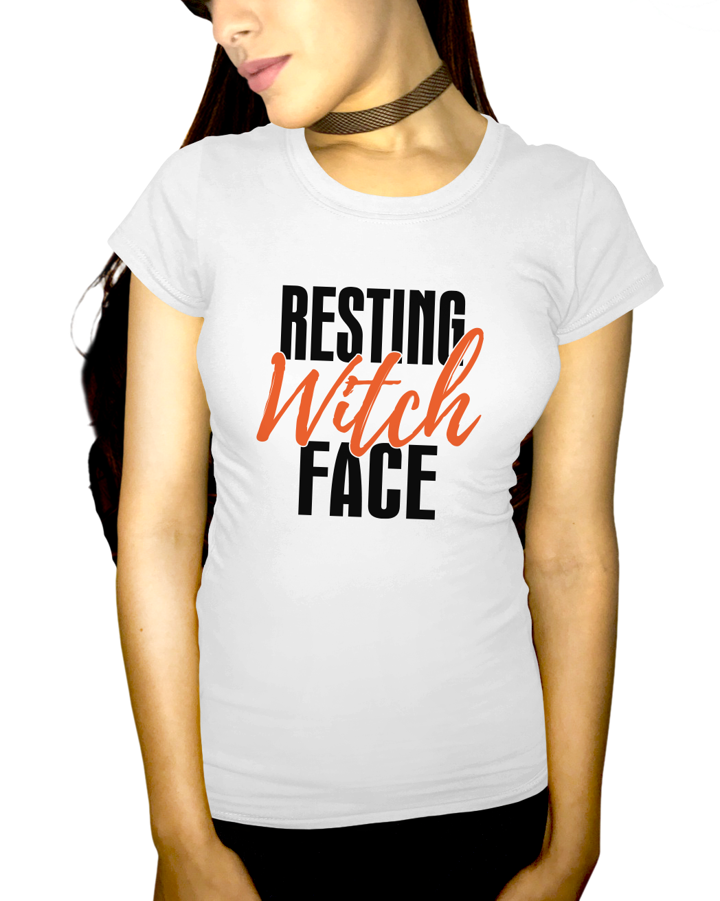 Resting Witch Face Adult Short Sleeve Tee