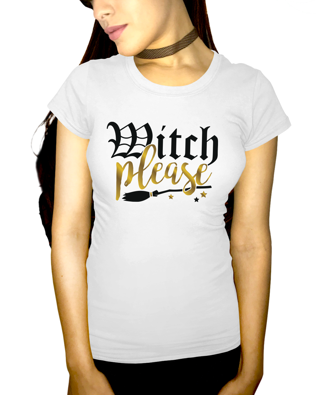 Witch Please Adult Short Sleeve Tee