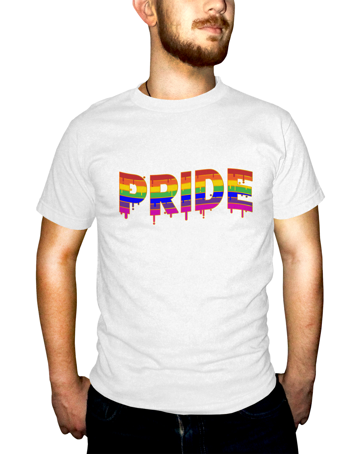 Pride Drips Adult Short Sleeve Tee