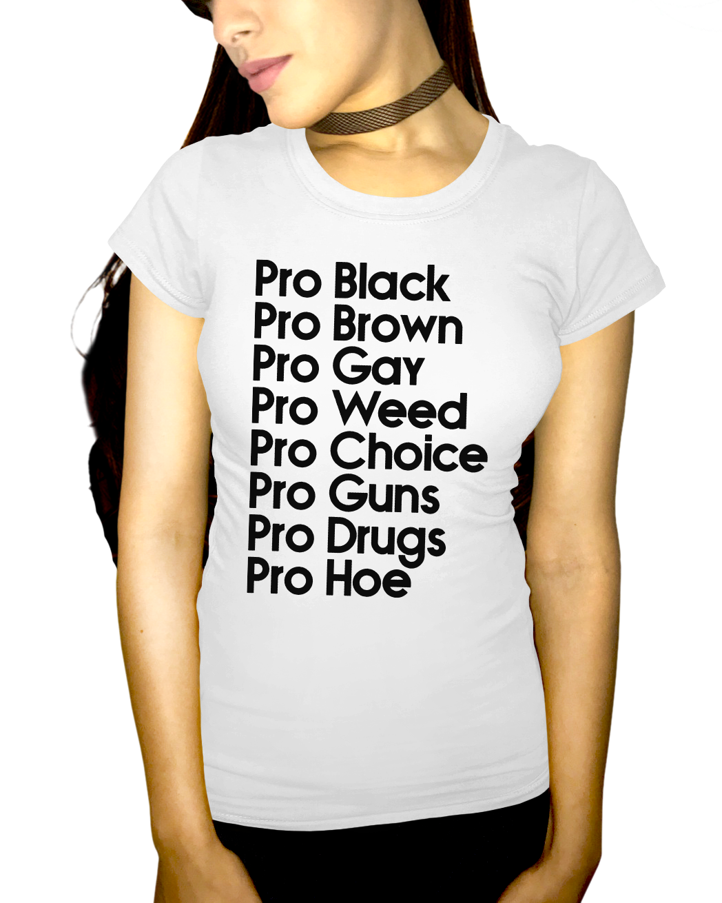 Pro Black Pro Brown List Adult Short Sleeve Tee