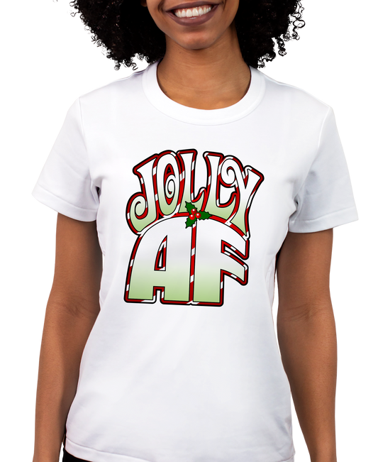 Jolly AF Adult Short Sleeve Tee