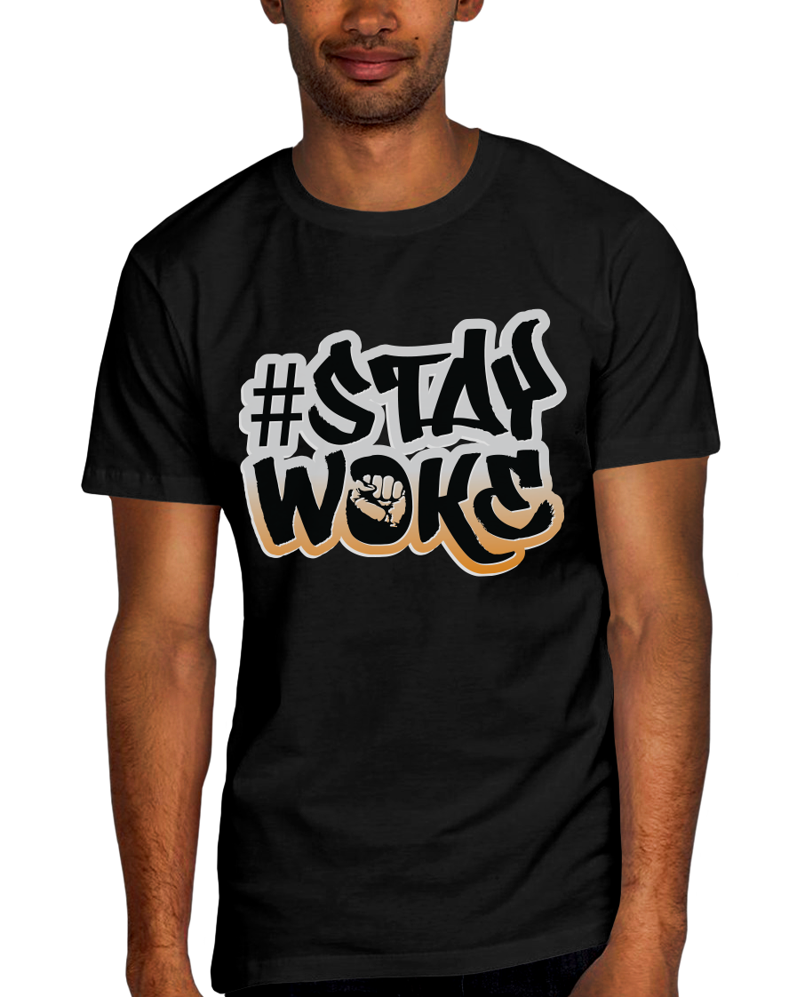 Stay Woke Adult Short Sleeve Tee