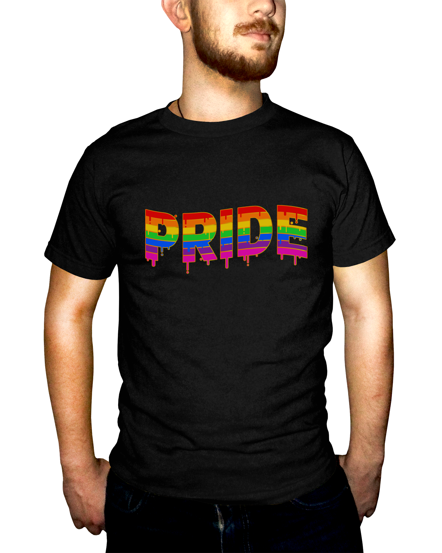 Pride Drips Adult Short Sleeve Tee