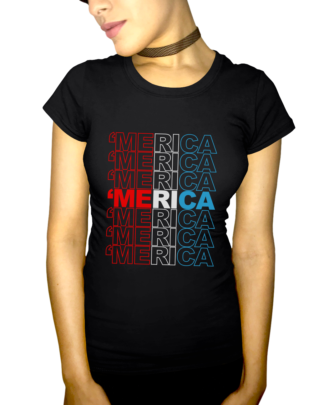 Merica Bag Adult Short Sleeve Tee