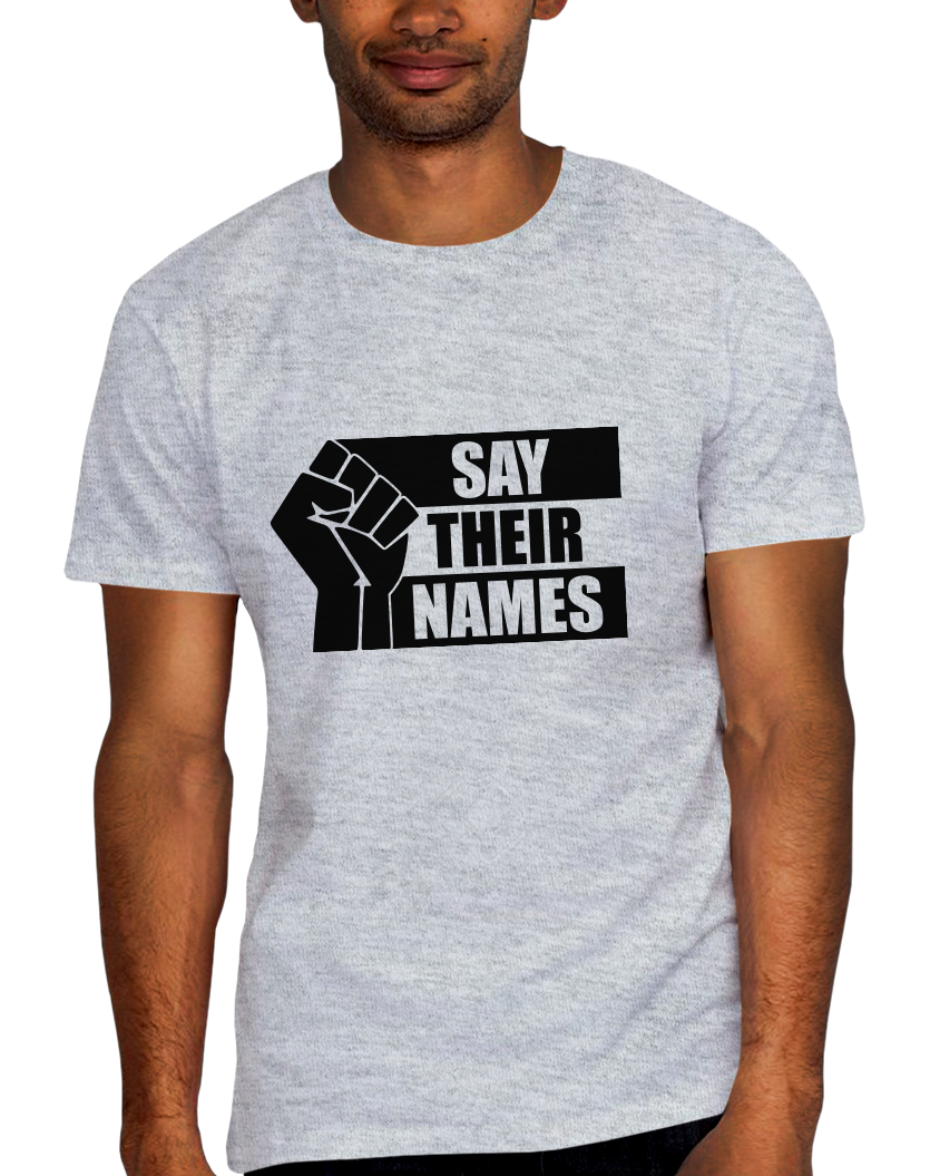 Say Their Names Adult Short Sleeve Tee