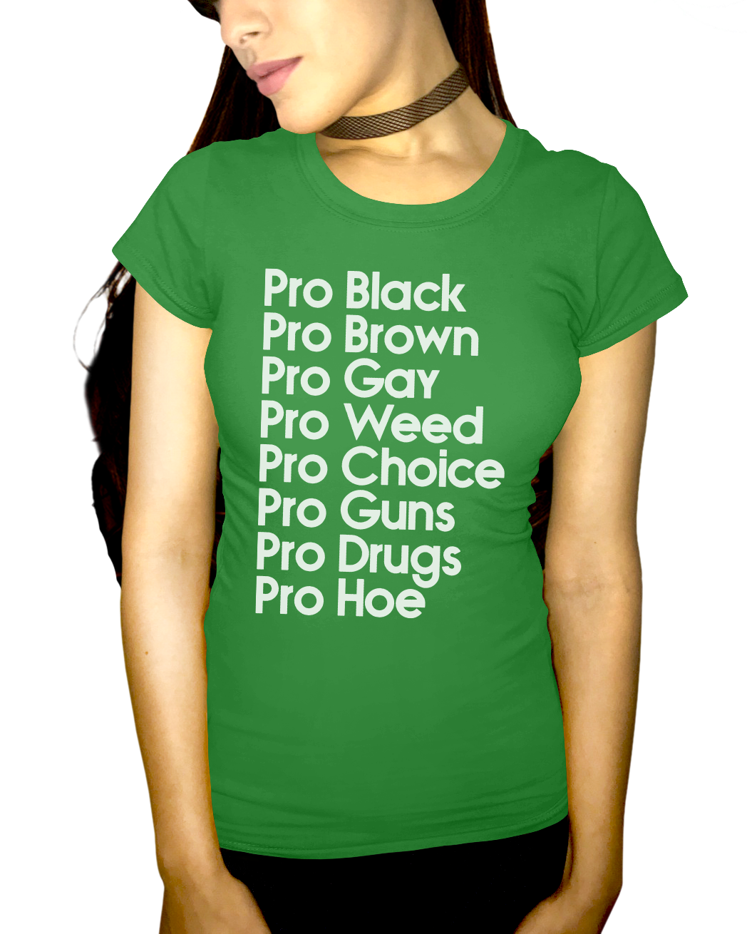 Pro Black Pro Brown List Adult Short Sleeve Tee