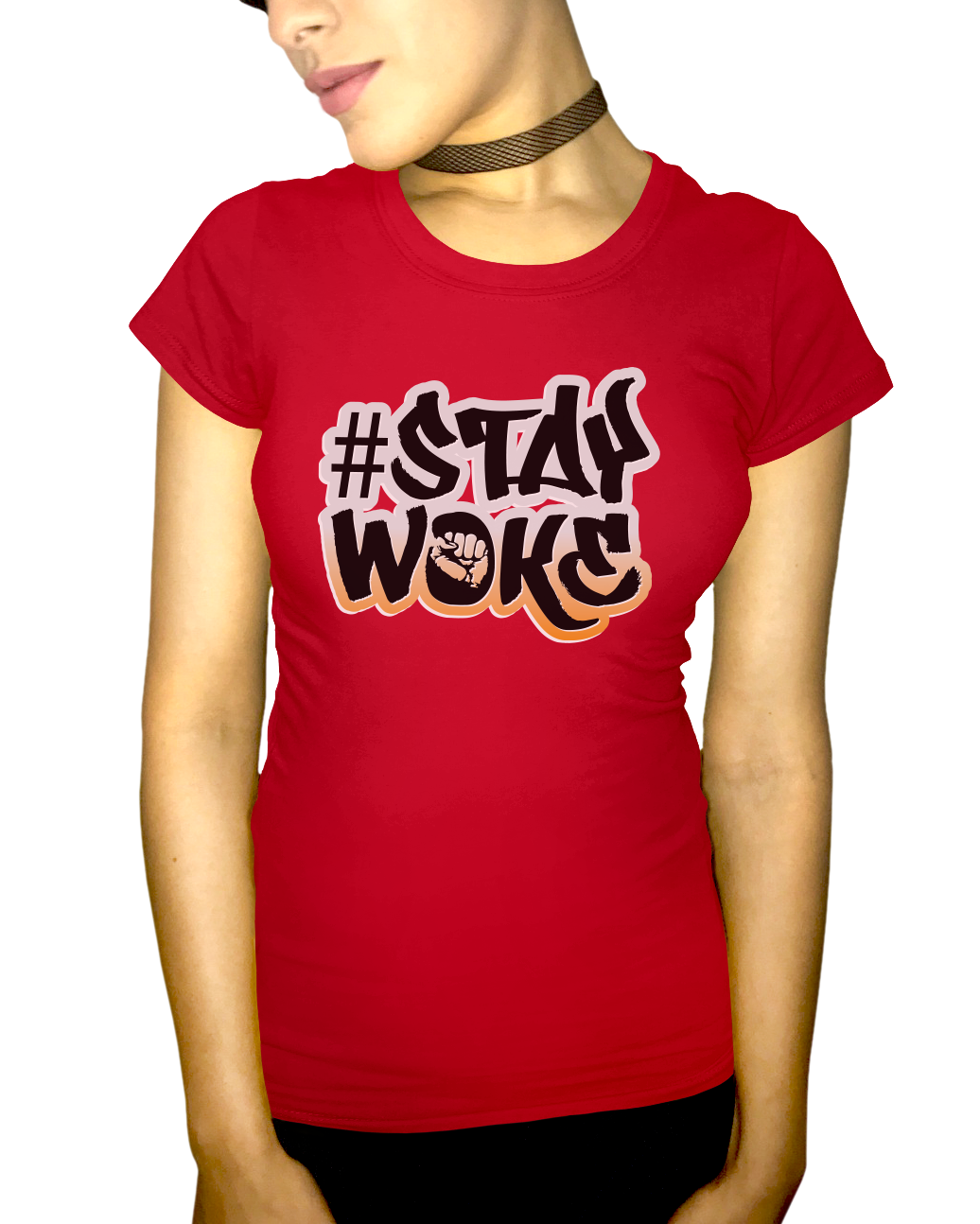 Stay Woke Adult Short Sleeve Tee