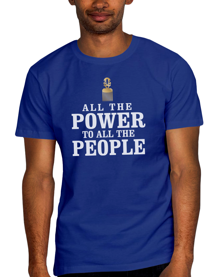 All The Power To All The People Adult Short Sleeve Tee