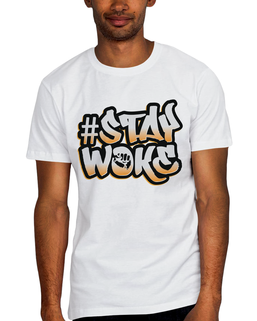 Stay Woke Adult Short Sleeve Tee