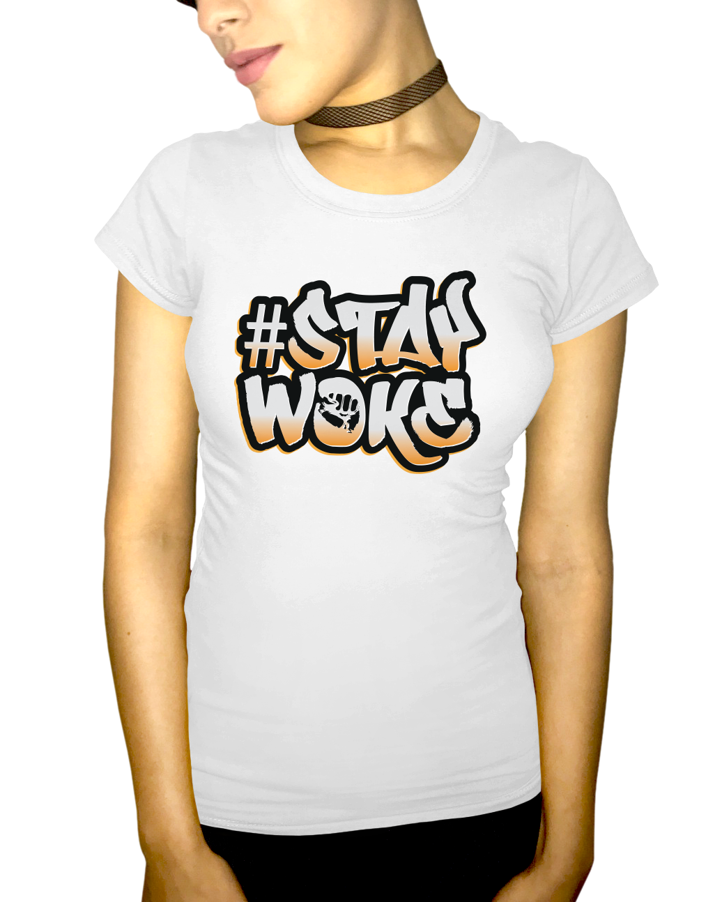 Stay Woke Adult Short Sleeve Tee