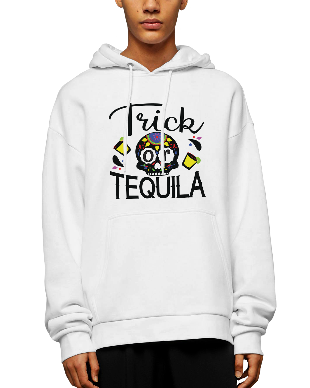 Trick Or Tequila Adult Pullover Hoodie