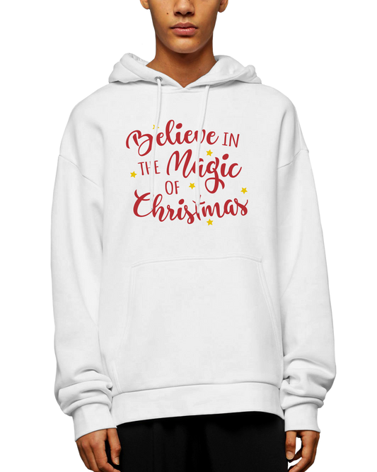 Believe In The Magic Of Christmas Adult Pullover Hoodie